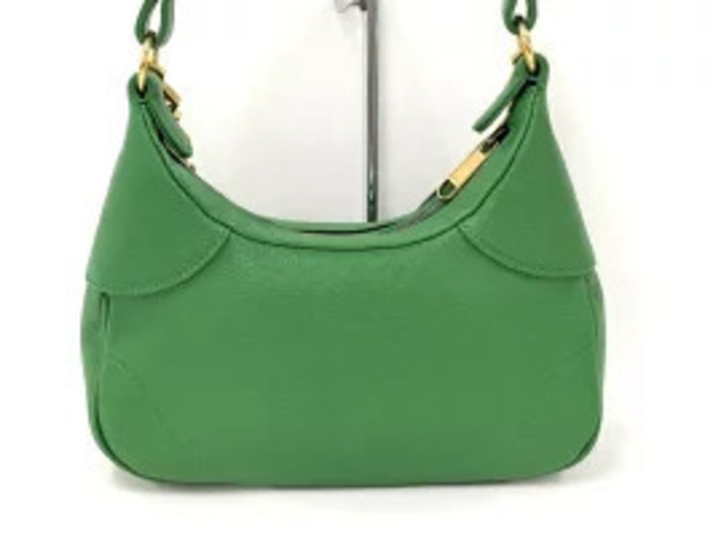 Gucci Aphrodite Bag Green Shoulder Leather Chain